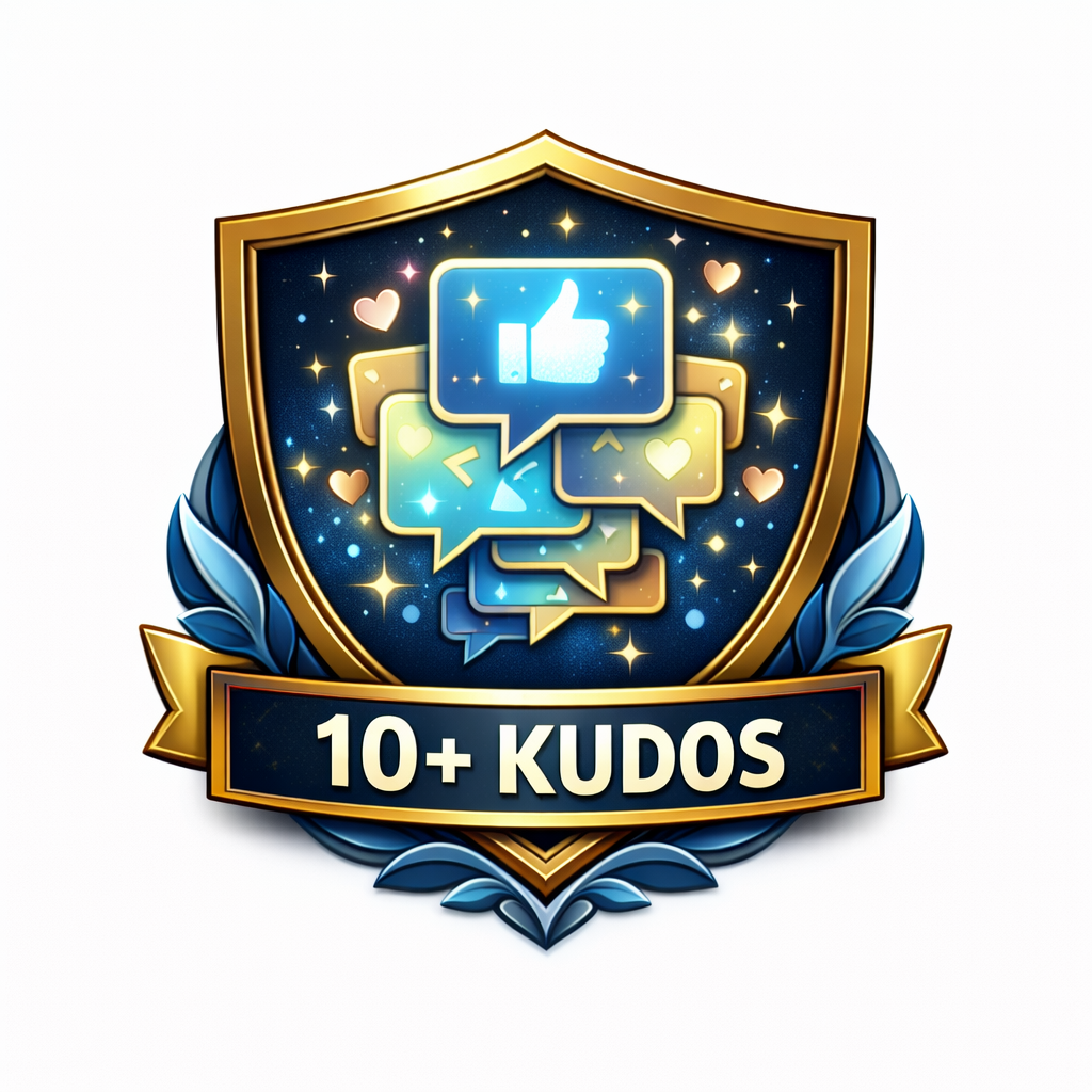 Kudos Giver badge art