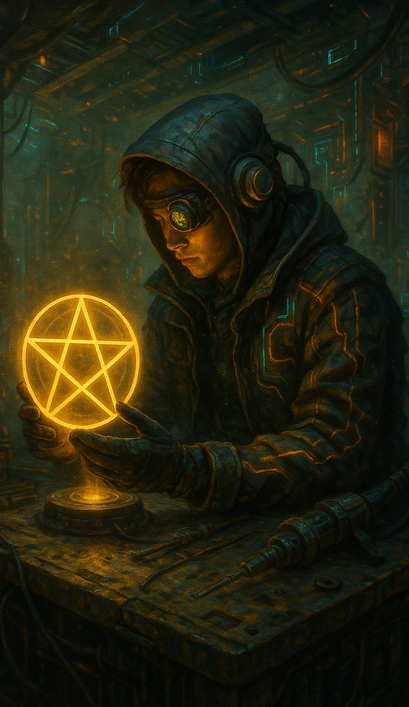 Pentacles Page