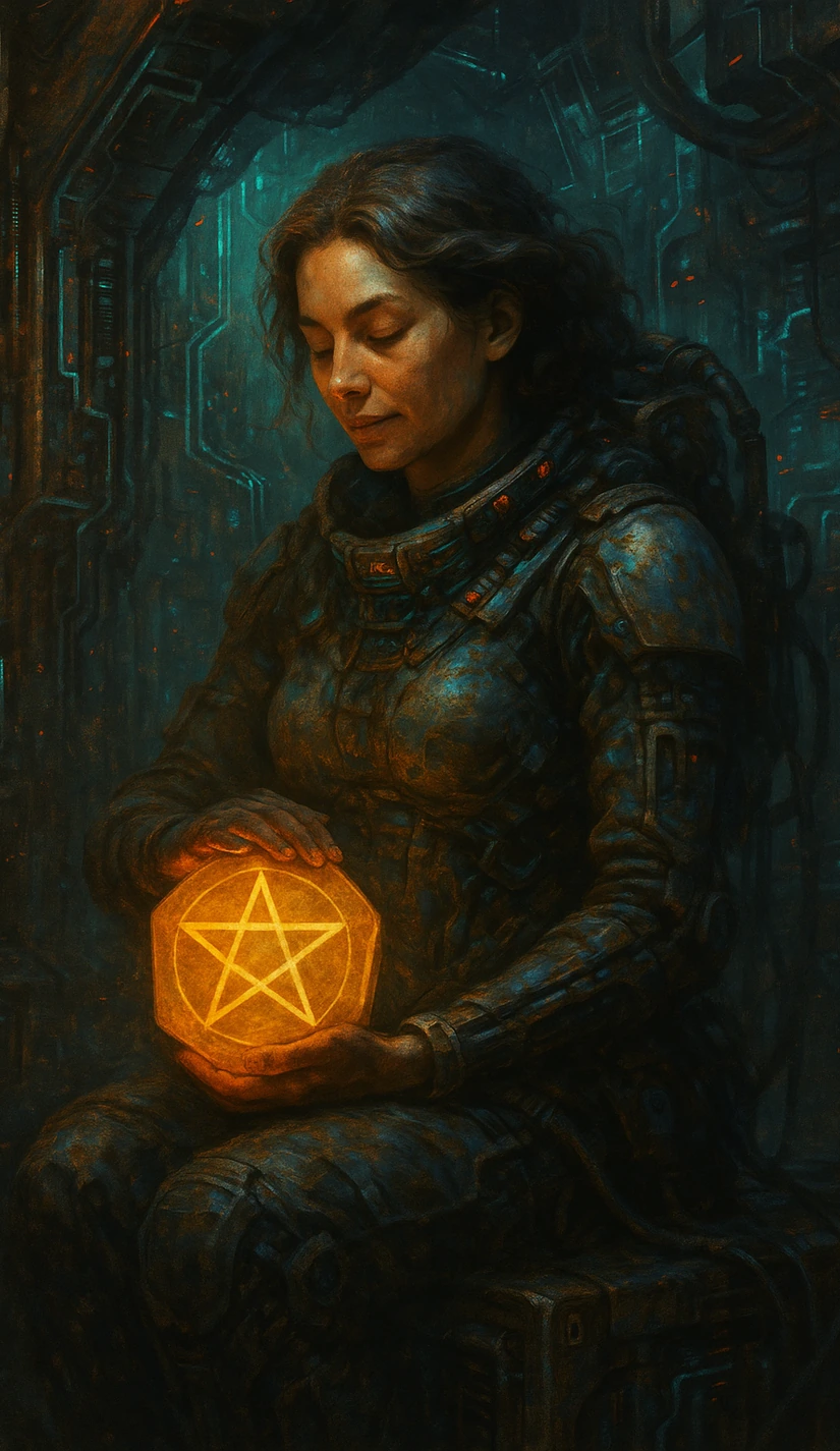 Pentacles Queen